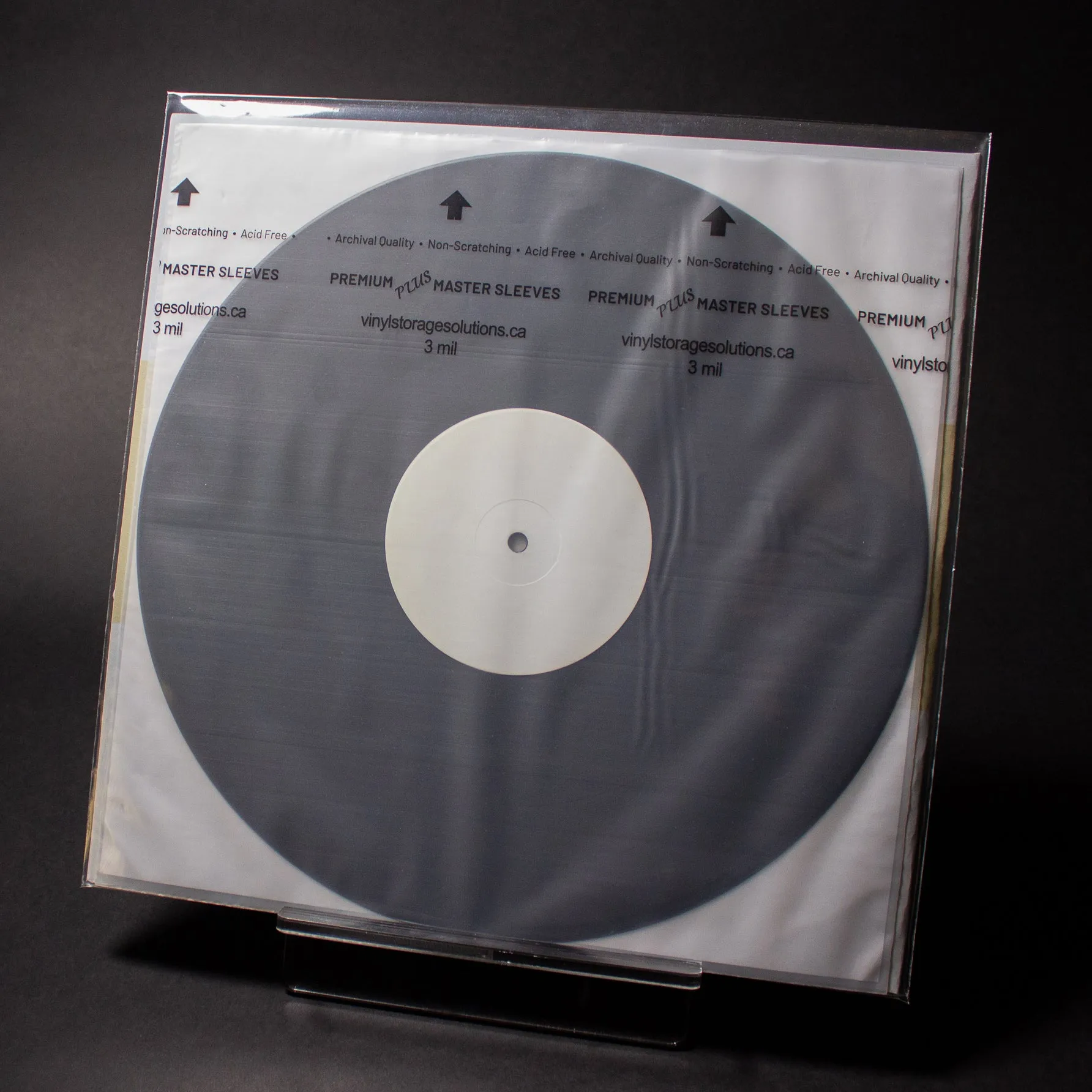 12.75" Dual Pocket Outer Sleeves w/ One Flap - 4mil (25 pack)