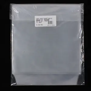 12.75" Single Pocket Outer Sleeves w/ Flap - 4mil (25 pack)