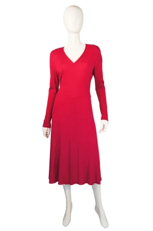 1970s Red Top Stich Jean Muir Jersey