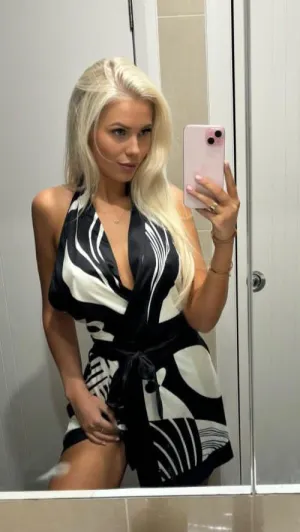 ABSTRACT MINI DRESS