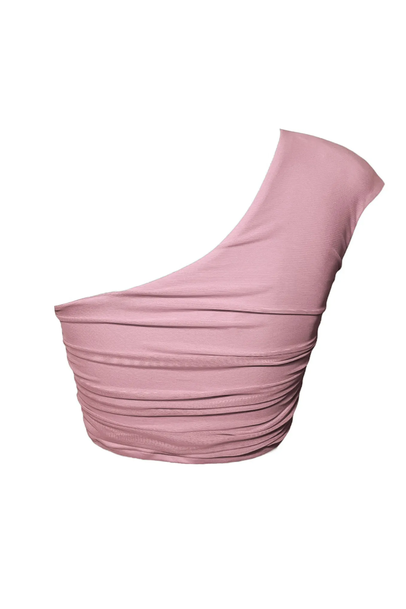 Amalfi Draped Asymmetrical Top-CUSTOMIZED COLOR