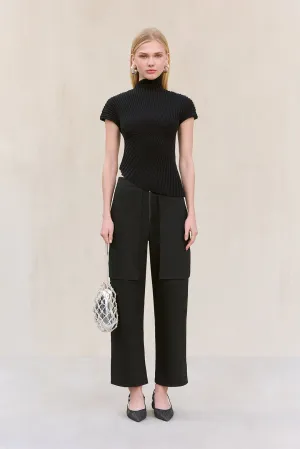 Annemie Knit Top Black