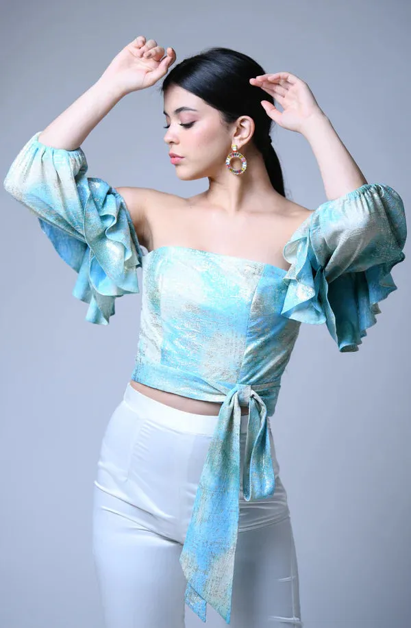 Asymmetrical Bow Top