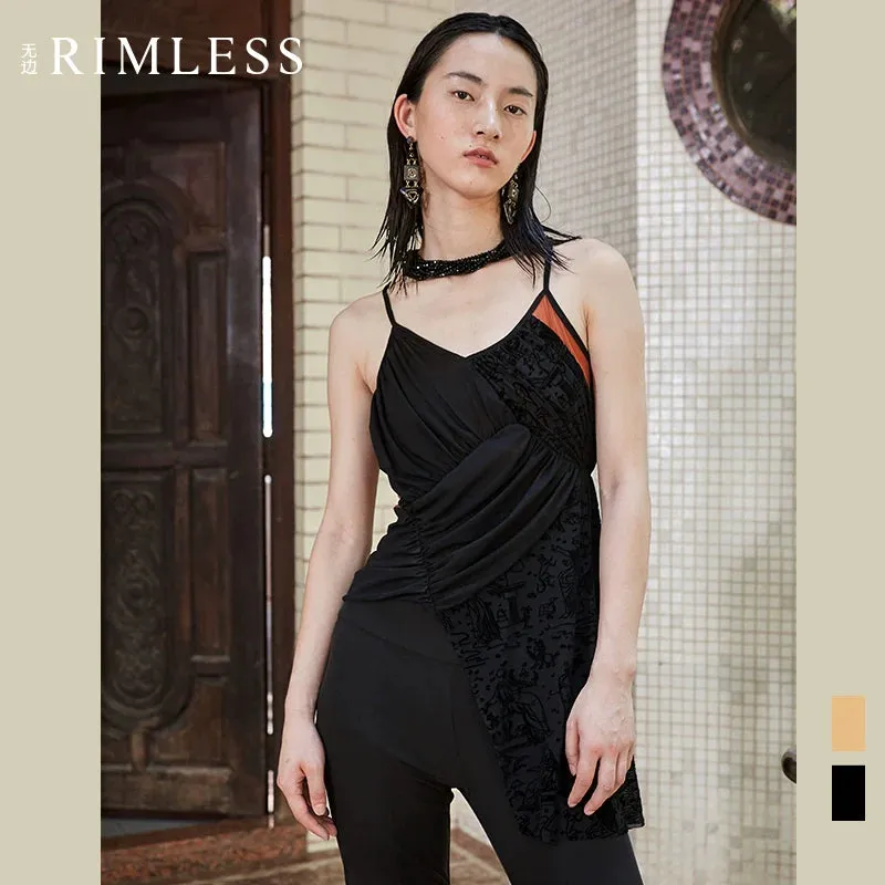 Asymmetrical Fishtail Top