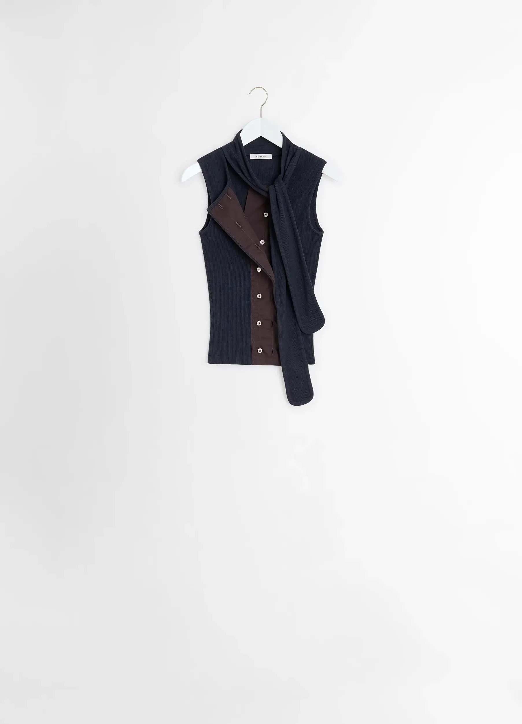 ASYMMETRICAL FITTED TOP