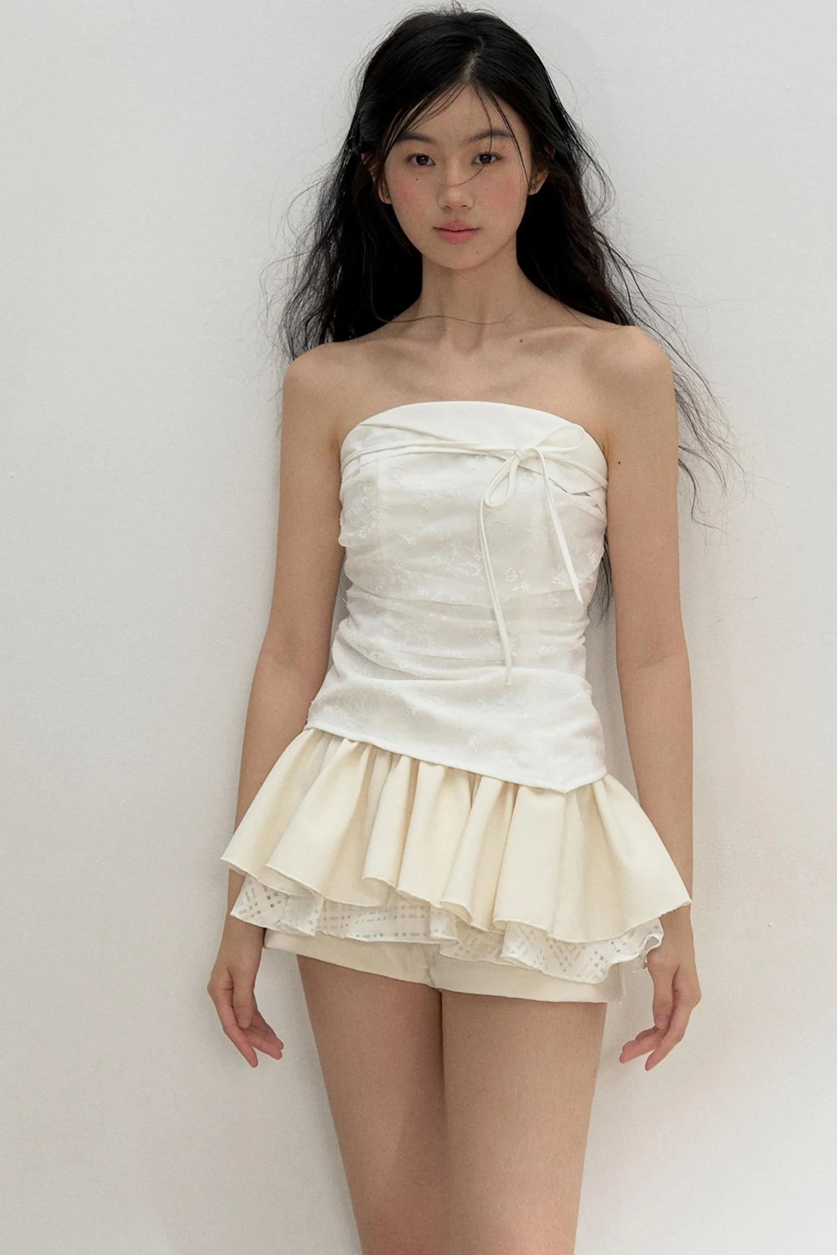 Asymmetrical Lace Summer Top