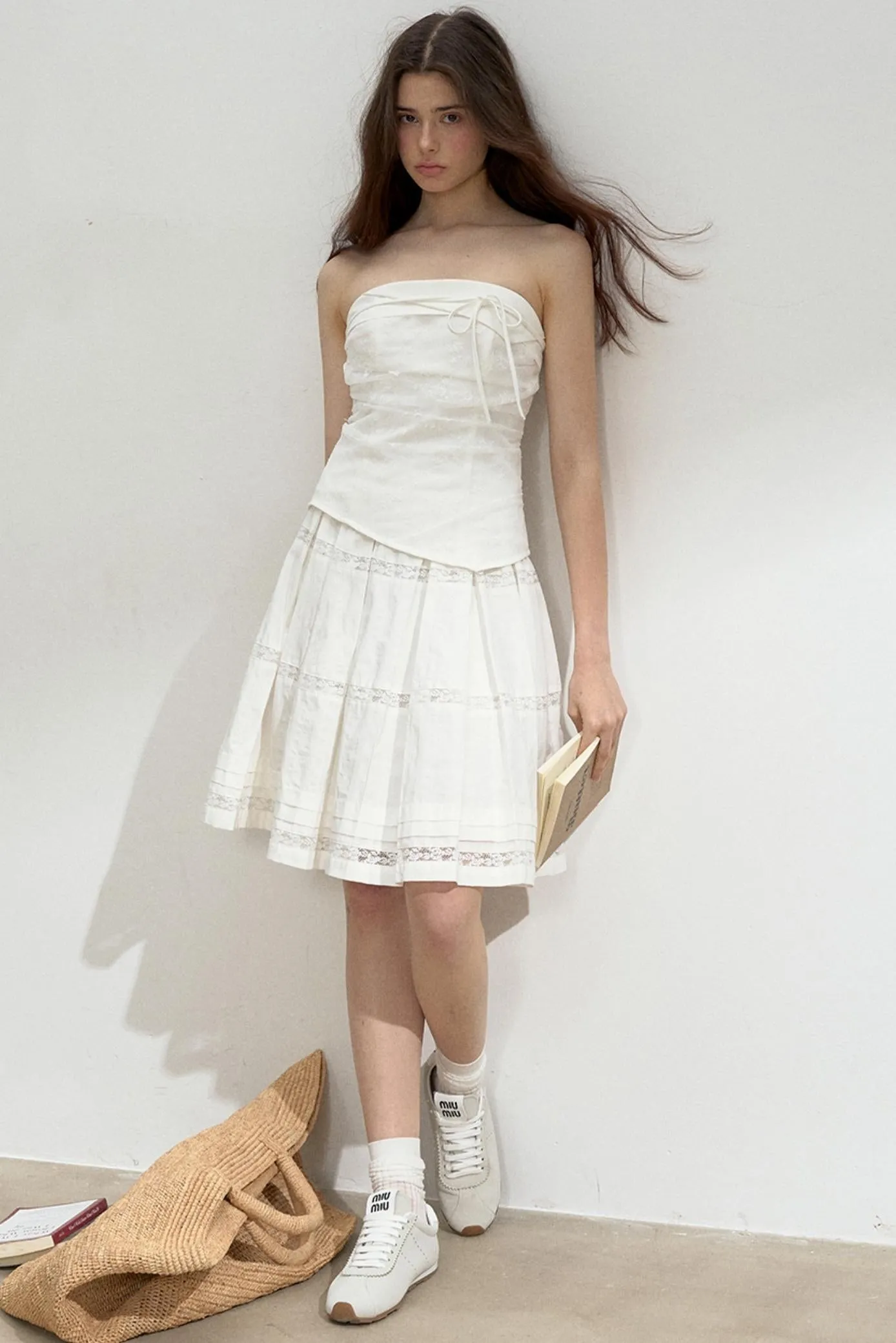 Asymmetrical Lace Summer Top