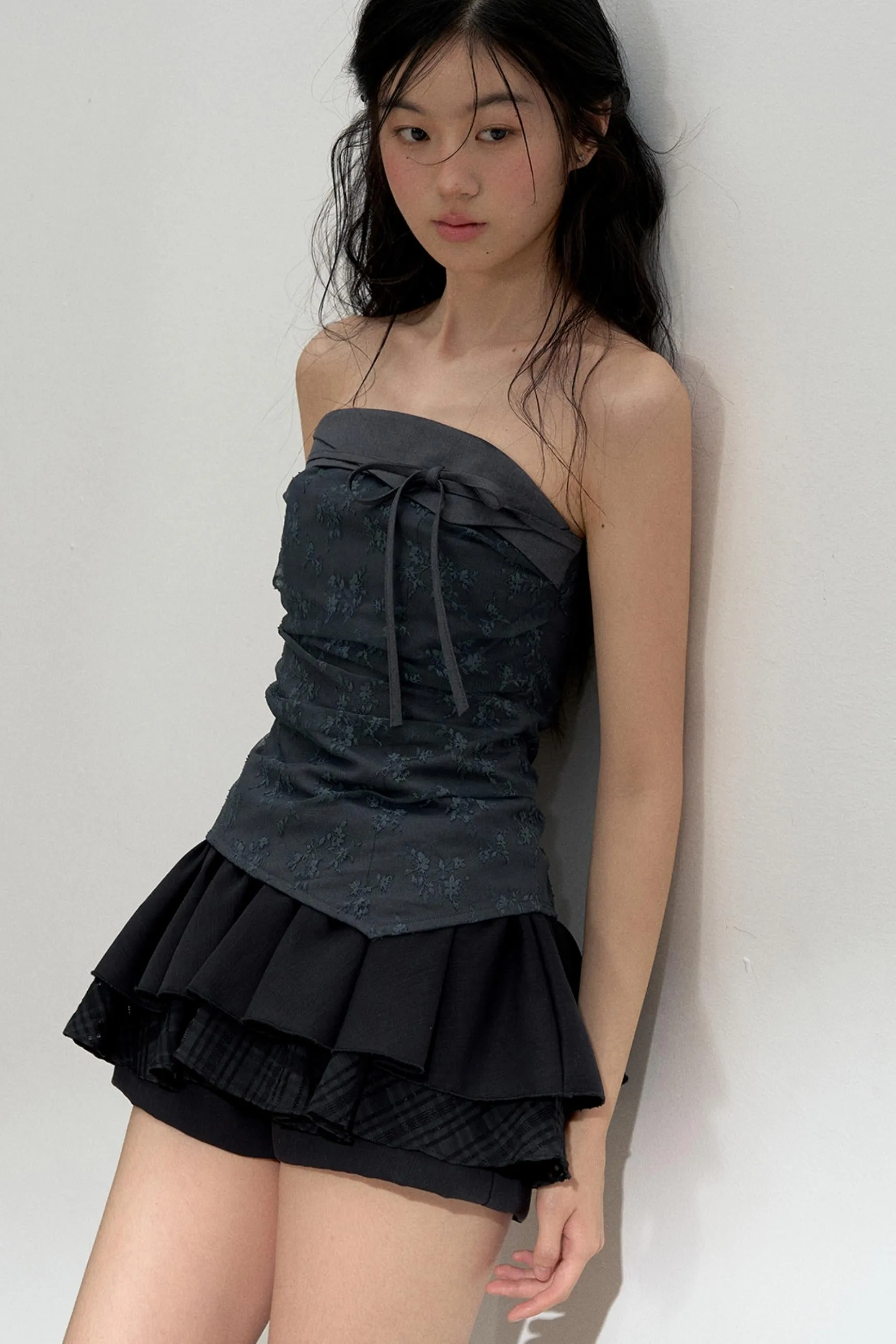 Asymmetrical Lace Summer Top