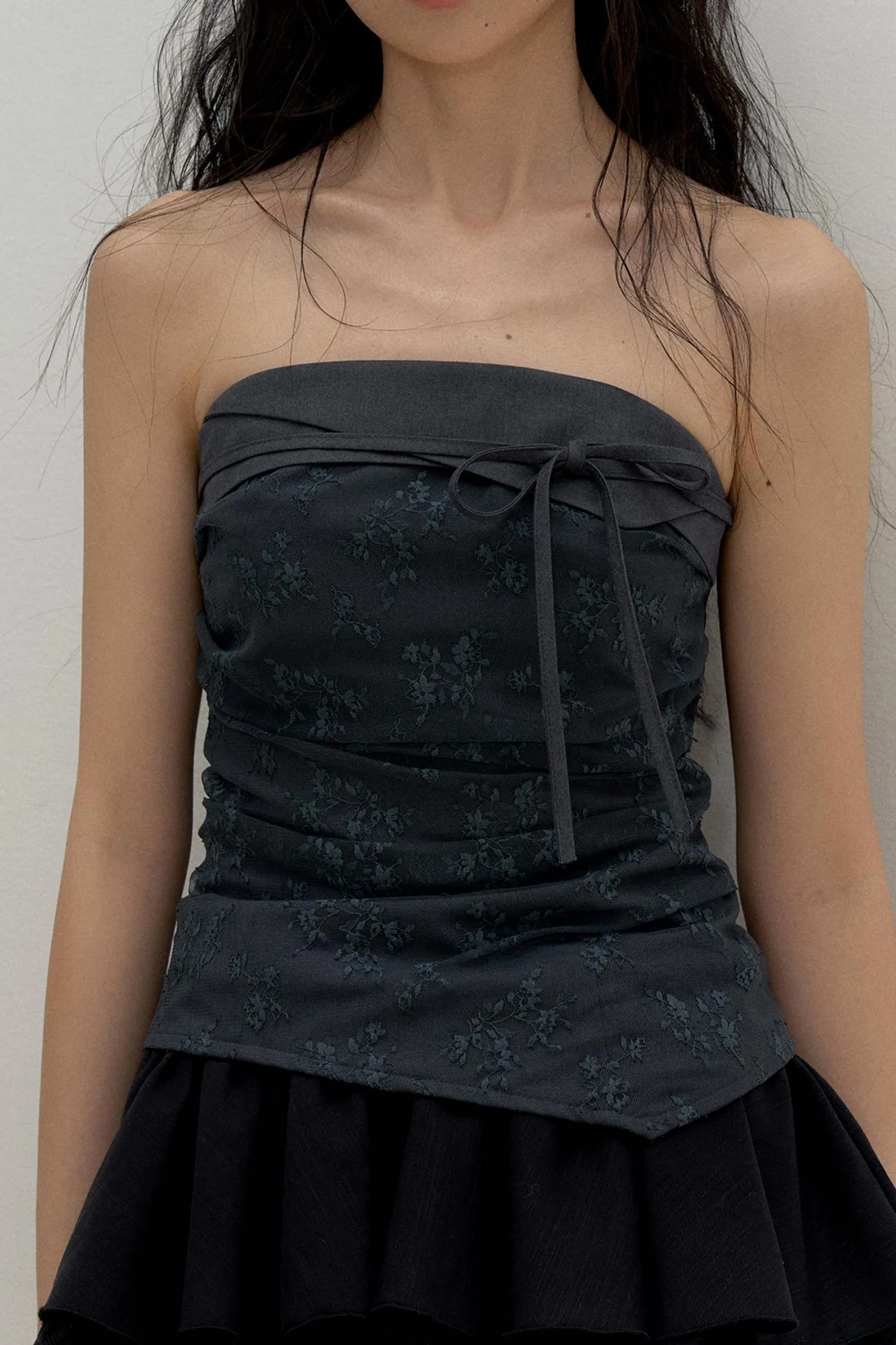 Asymmetrical Lace Summer Top
