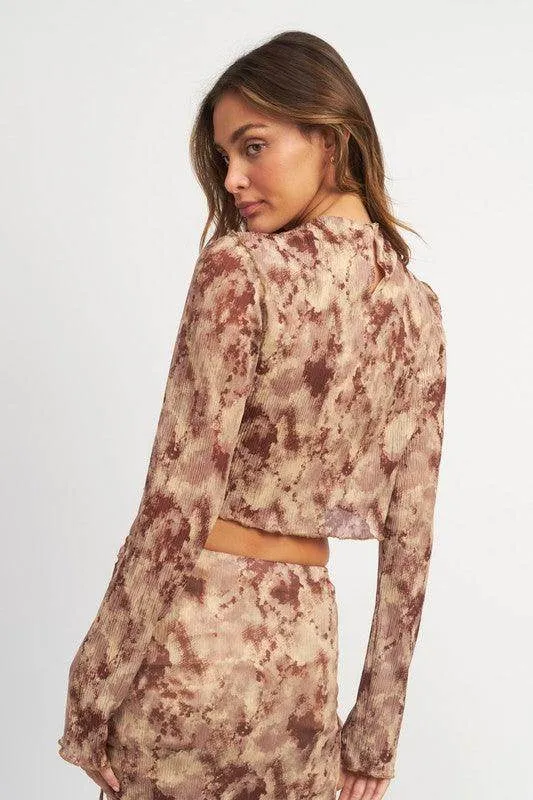 Asymmetrical Long Sleeve Top
