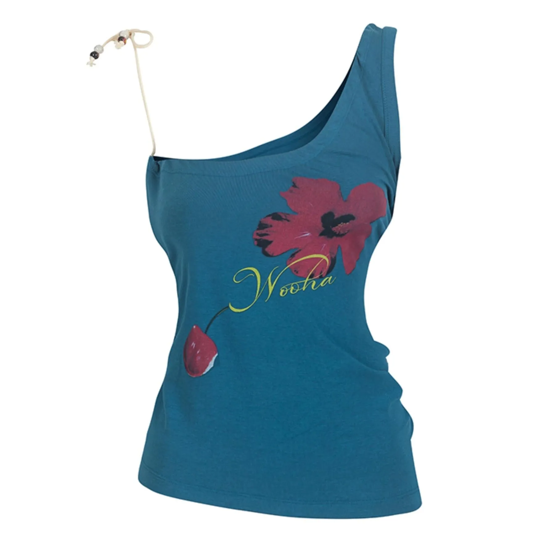Asymmetrical Print Top