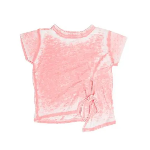 Aurora-Dist Front tie Burnout top