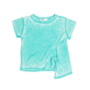 Aurora-Dist Front tie Burnout top