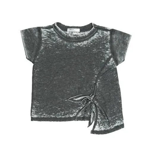 Aurora-Dist Front tie Burnout top