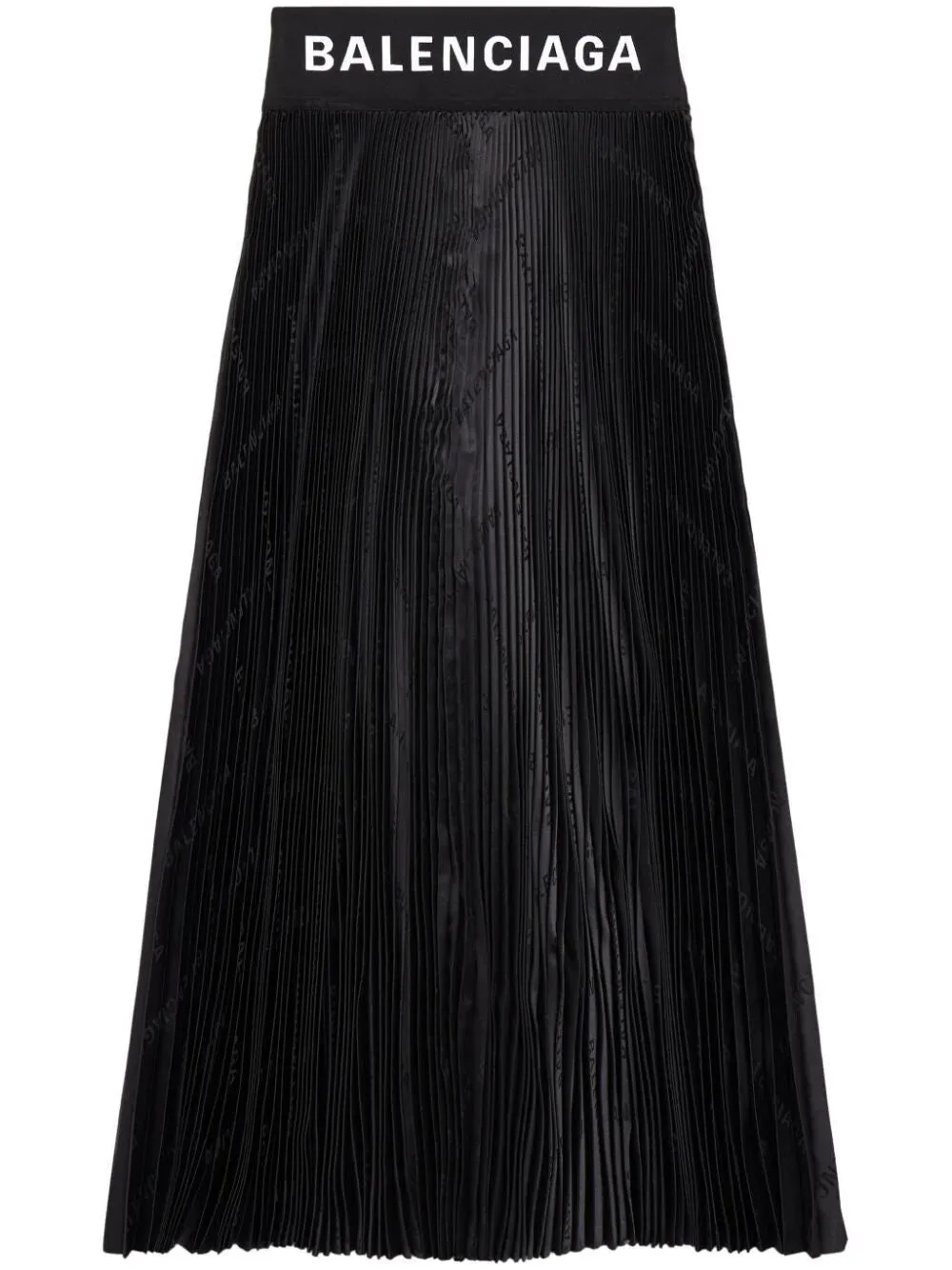 BALENCIAGA Pleated Mini Skirt for Women