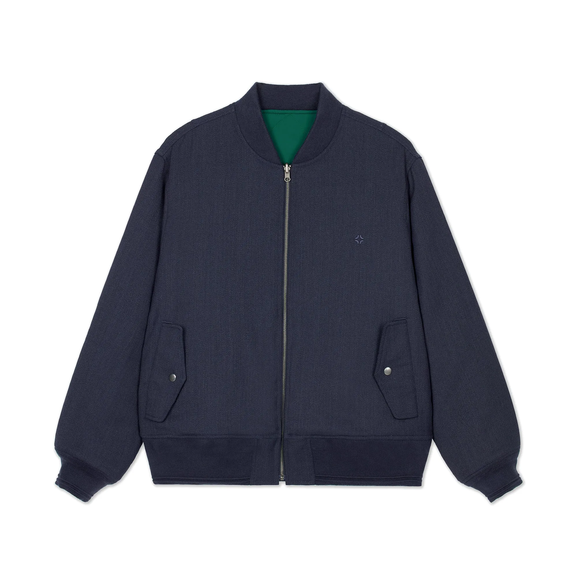 BENNY - Cropped Reversible Bomber Jacket