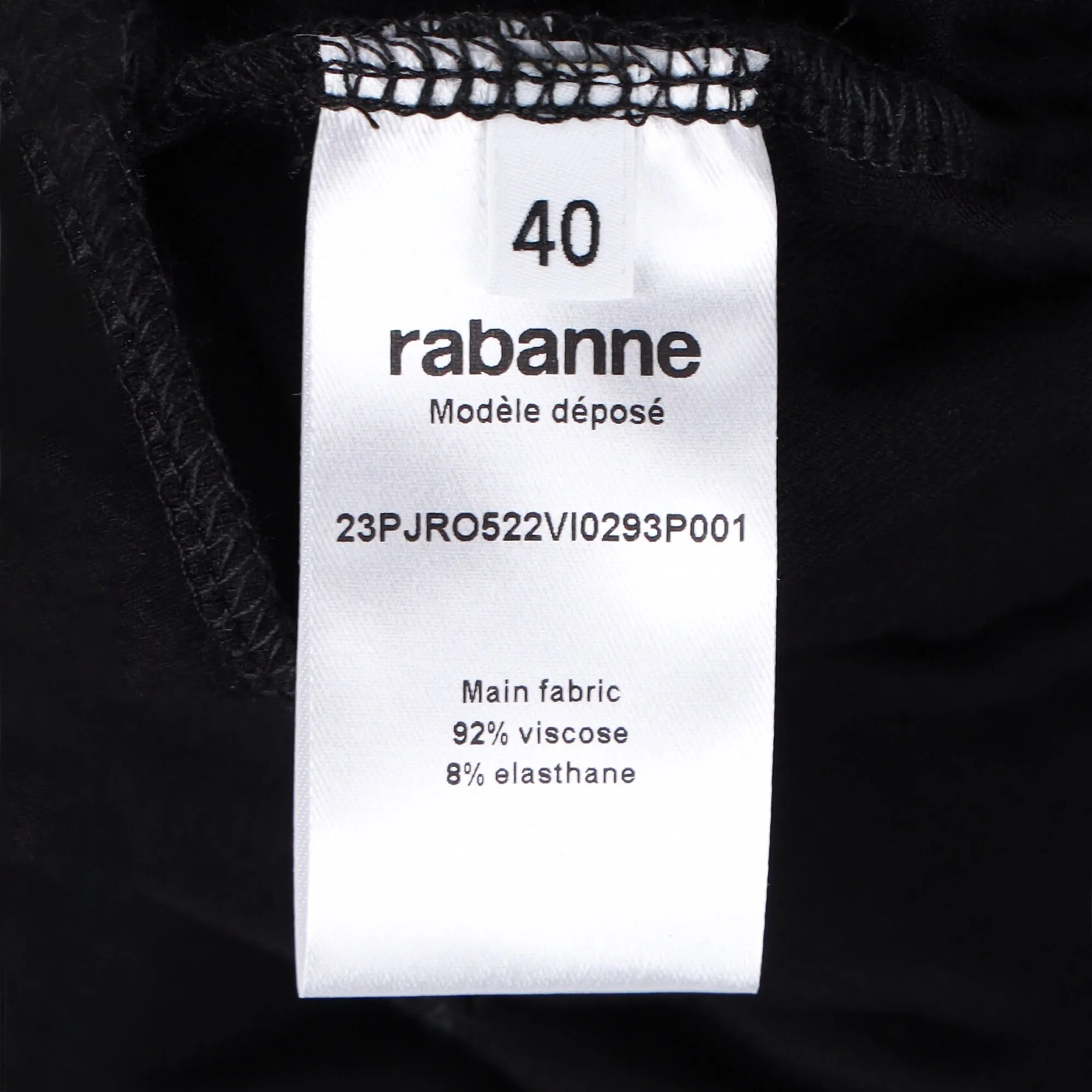 Black drapé pression short dress