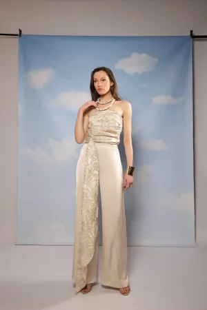 Blue Belle Top - Champagne