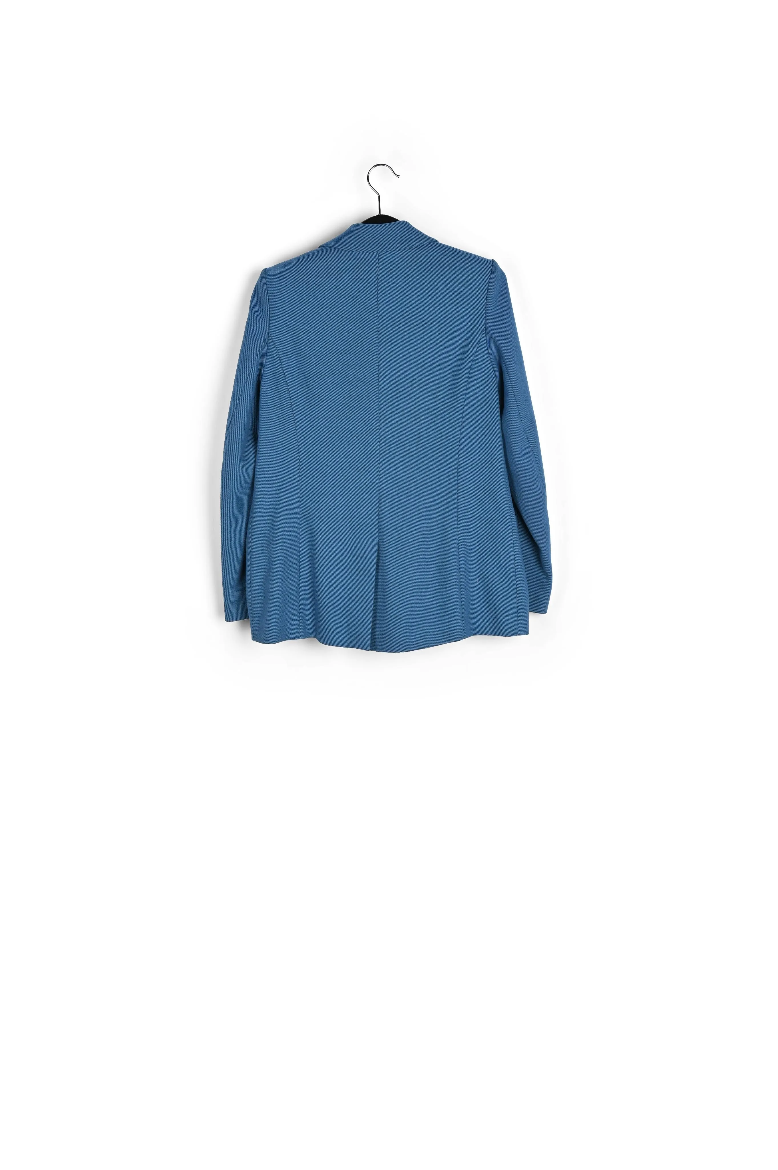 Blue single-breasted blazer