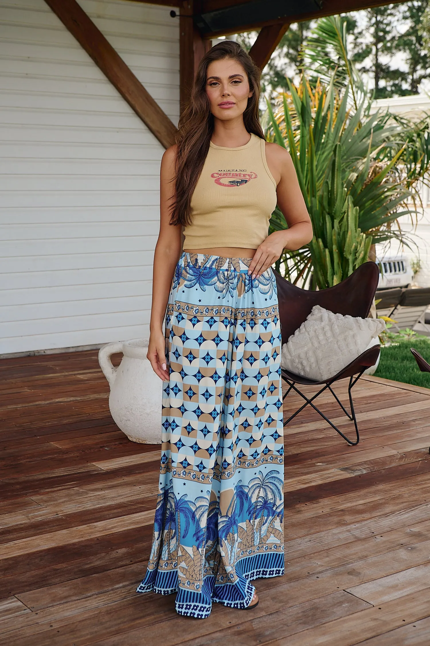 Bombay pants - Saphire Sands