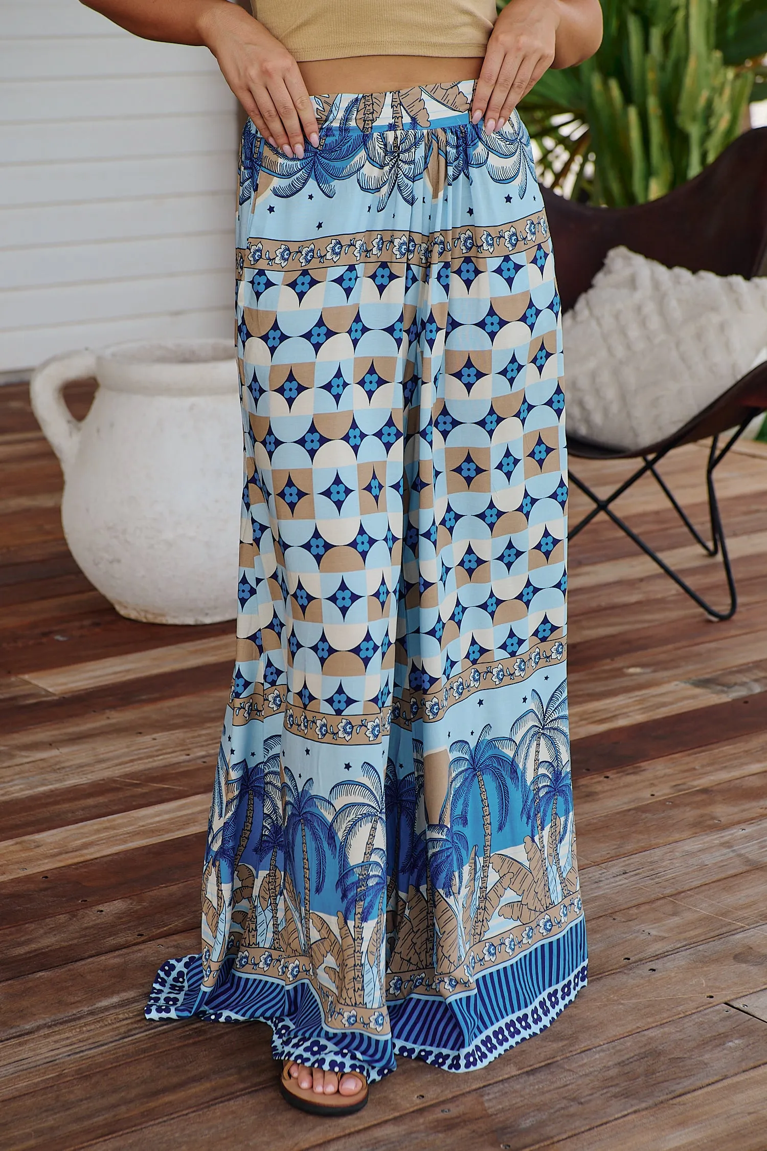 Bombay pants - Saphire Sands