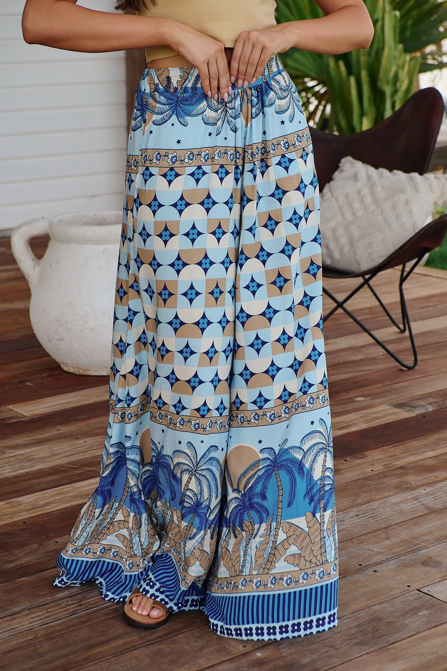Bombay pants - Saphire Sands