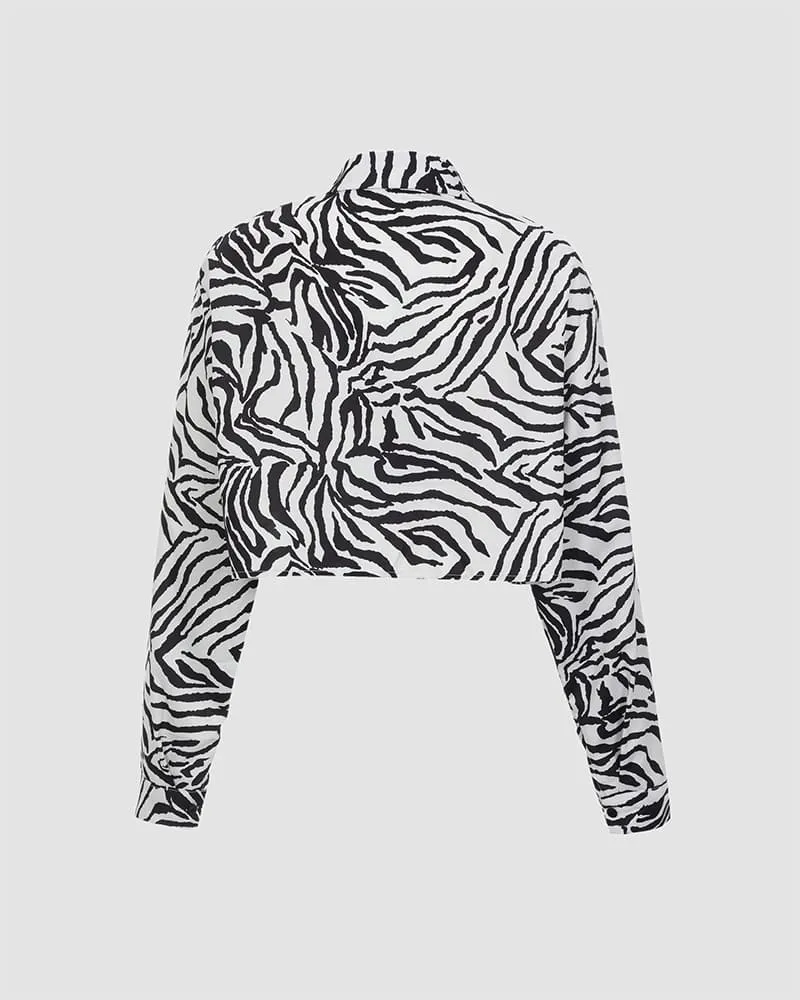 Boxy Animalia Jacket