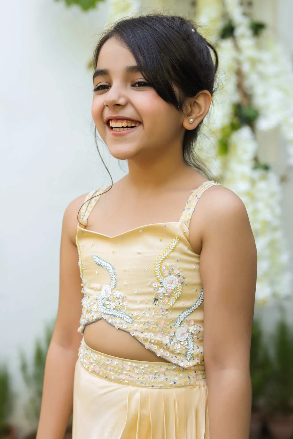 Butterfly Draped Dress