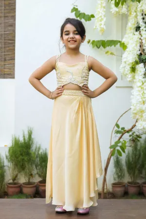 Butterfly Draped Dress