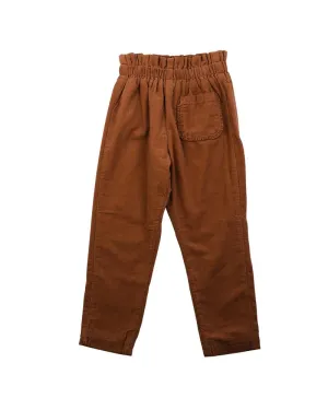 CARAMEL CORD PAPERBAG PANTS 3-7 YRS