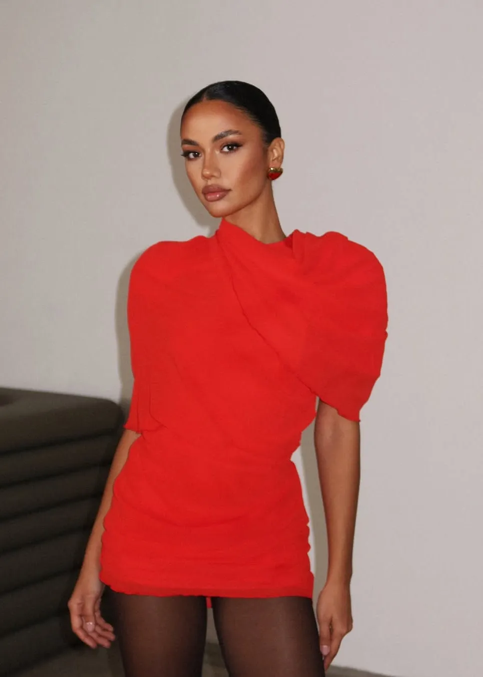 Carmen Dress - Red