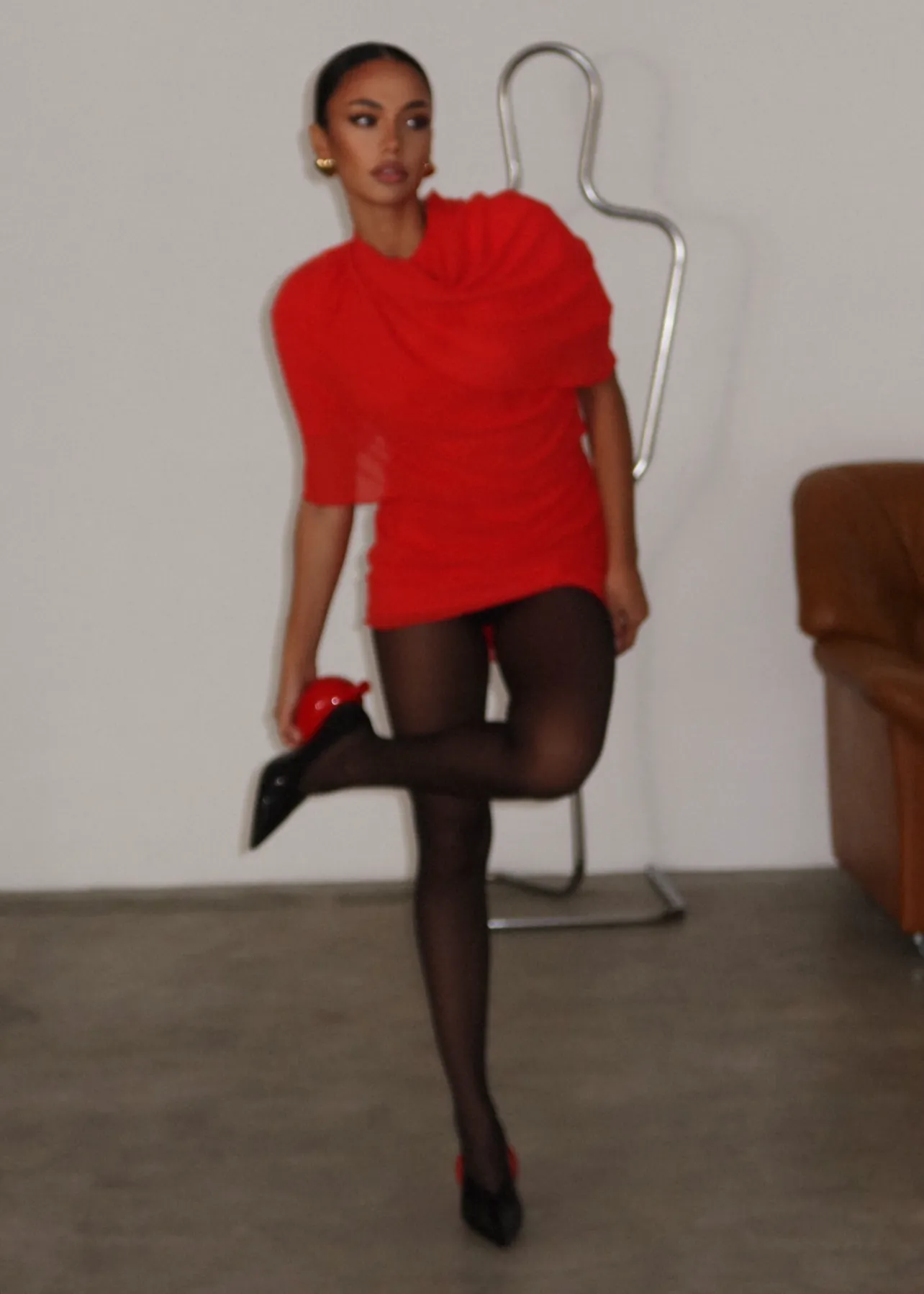 Carmen Dress - Red