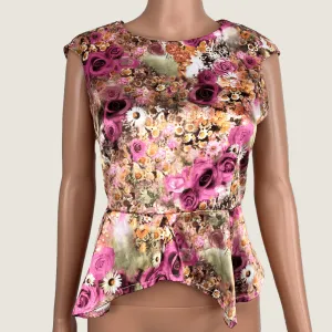 Caroline Morgan Floral Top 14