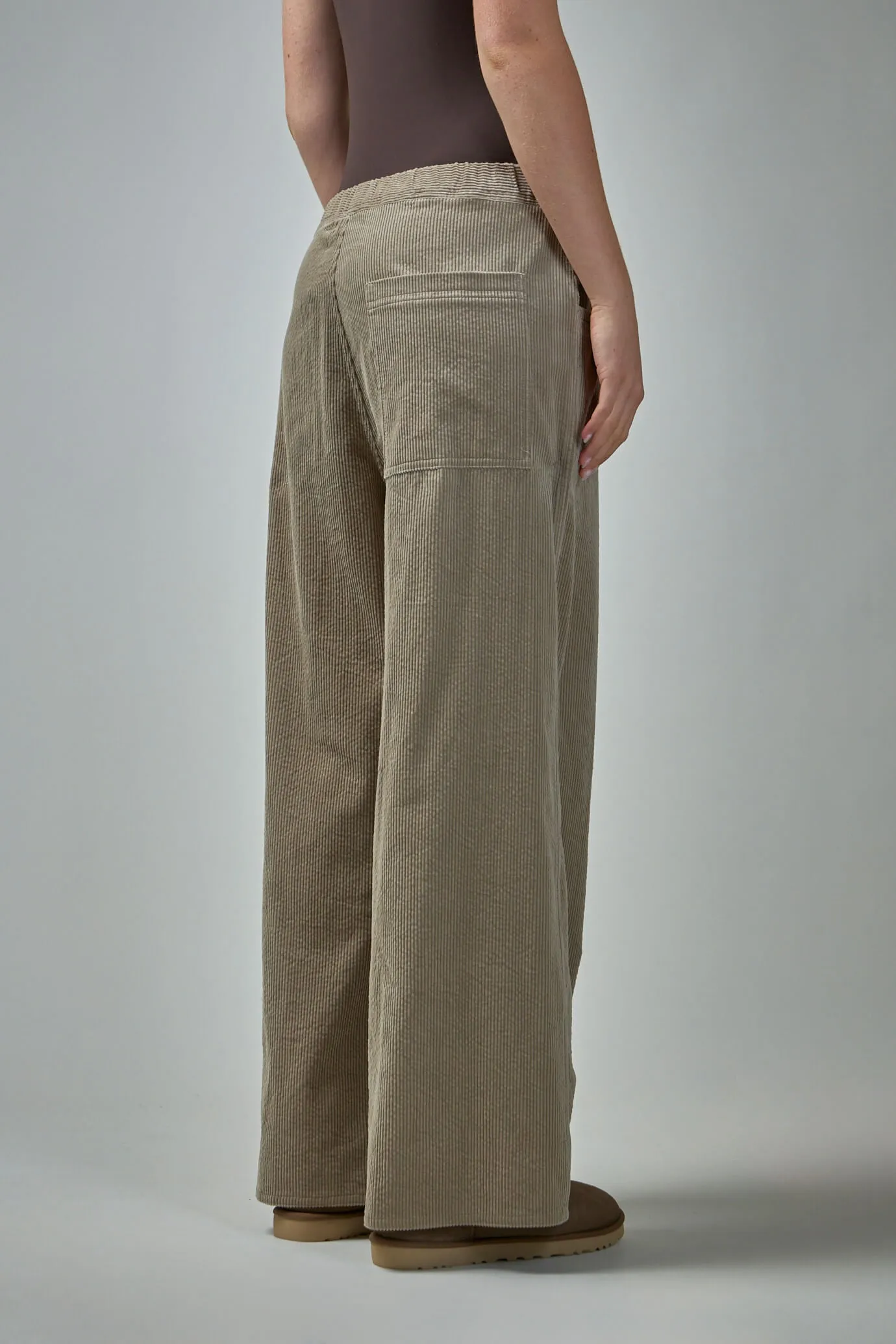 Casual Wide Pants With Drawstring Waist