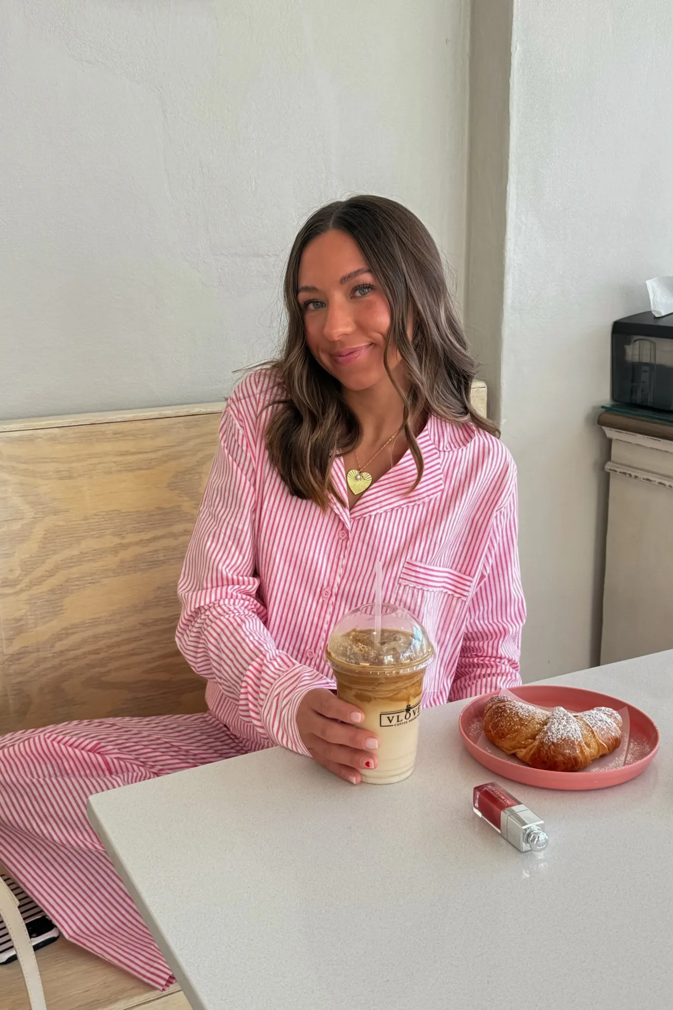 Charli Pajama Set in Pink