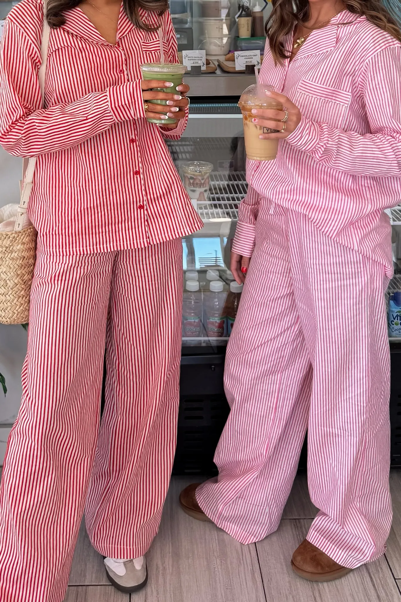 Charli Pajama Set in Pink