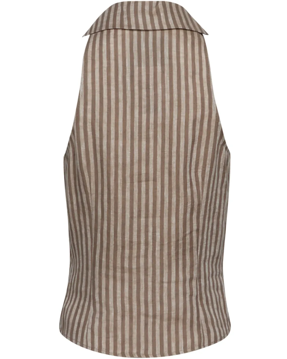 Chocolate Stripe Sloan Vest