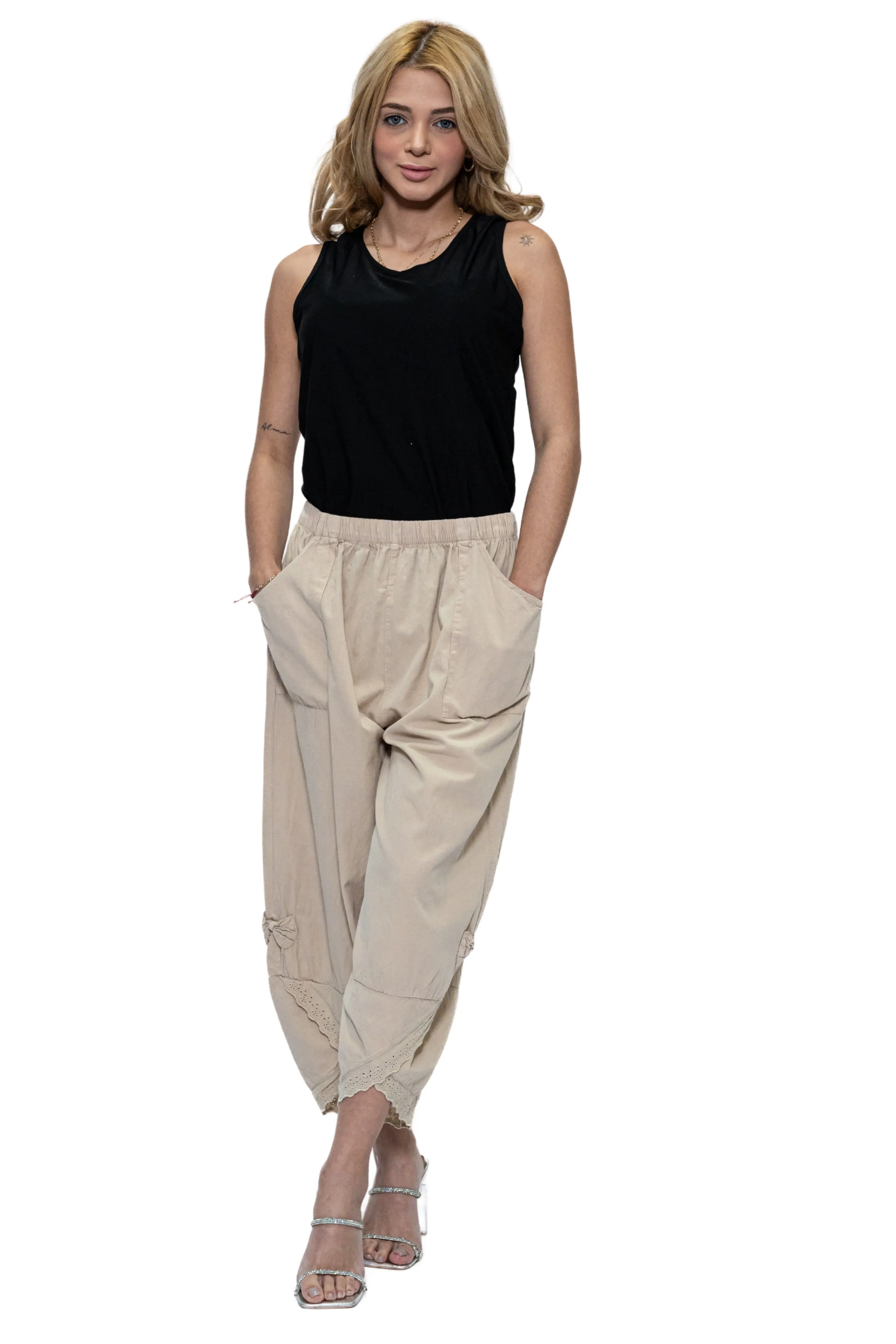 CHP-281 Cropped Capri Pants