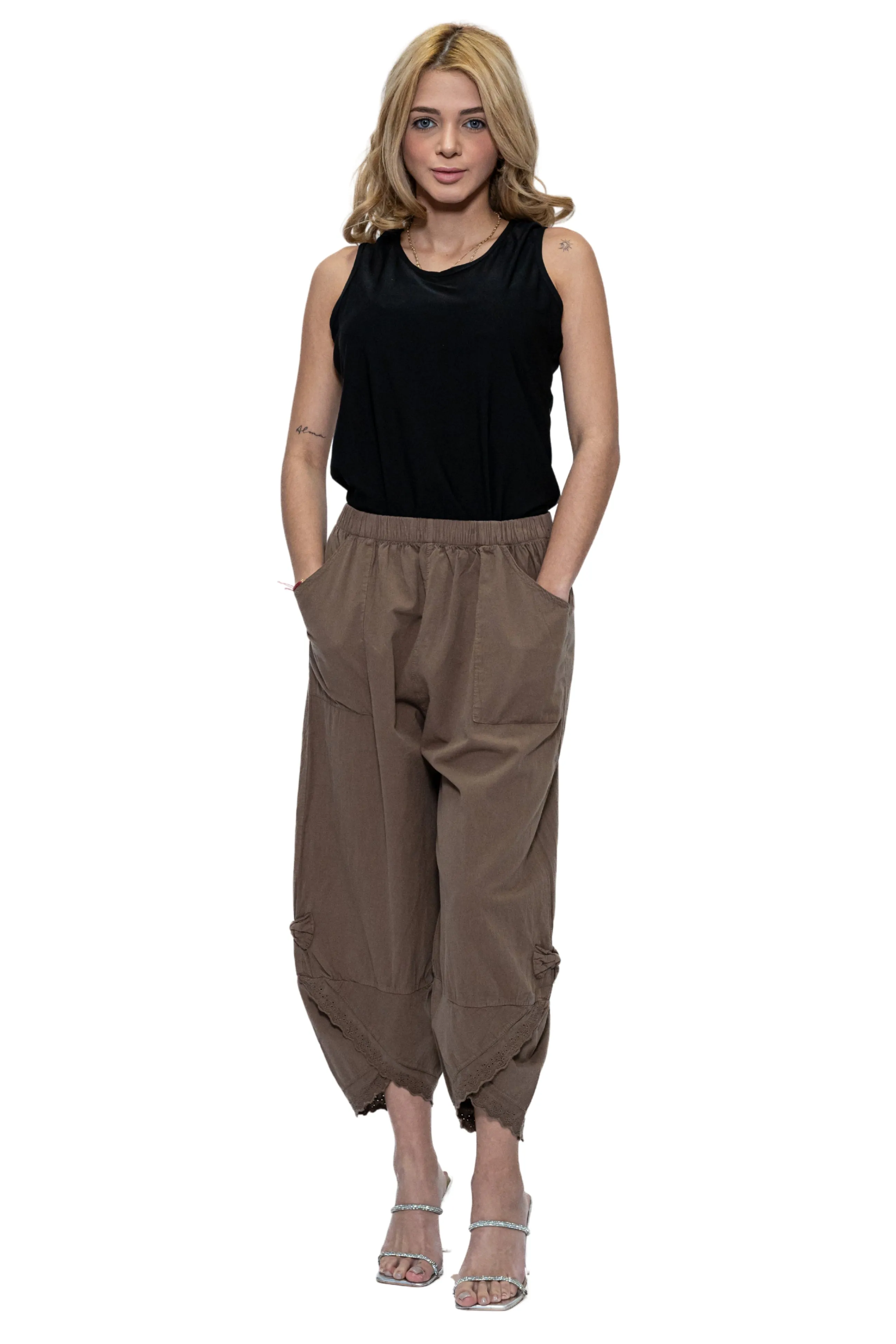 CHP-281 Cropped Capri Pants