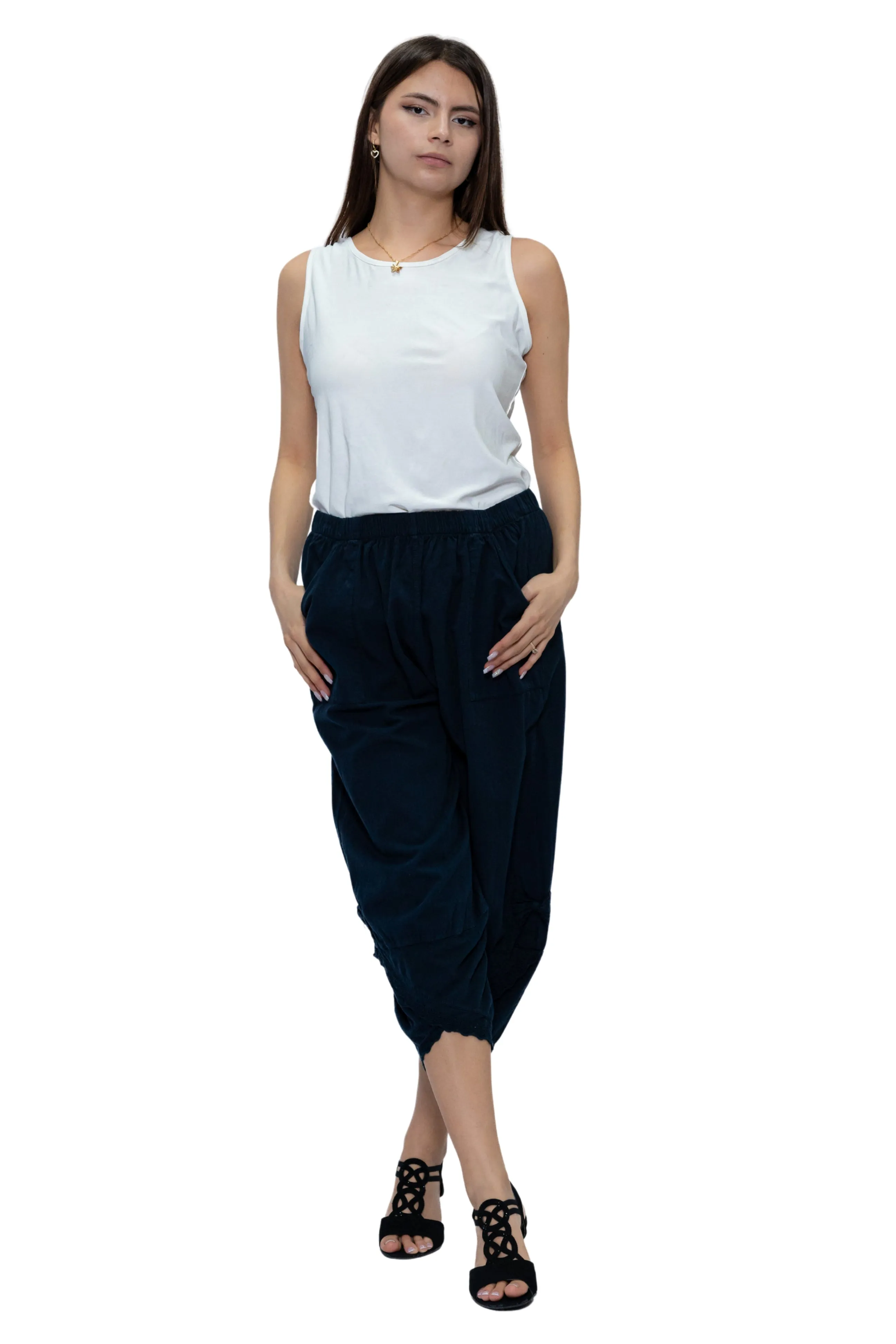 CHP-281 Cropped Capri Pants