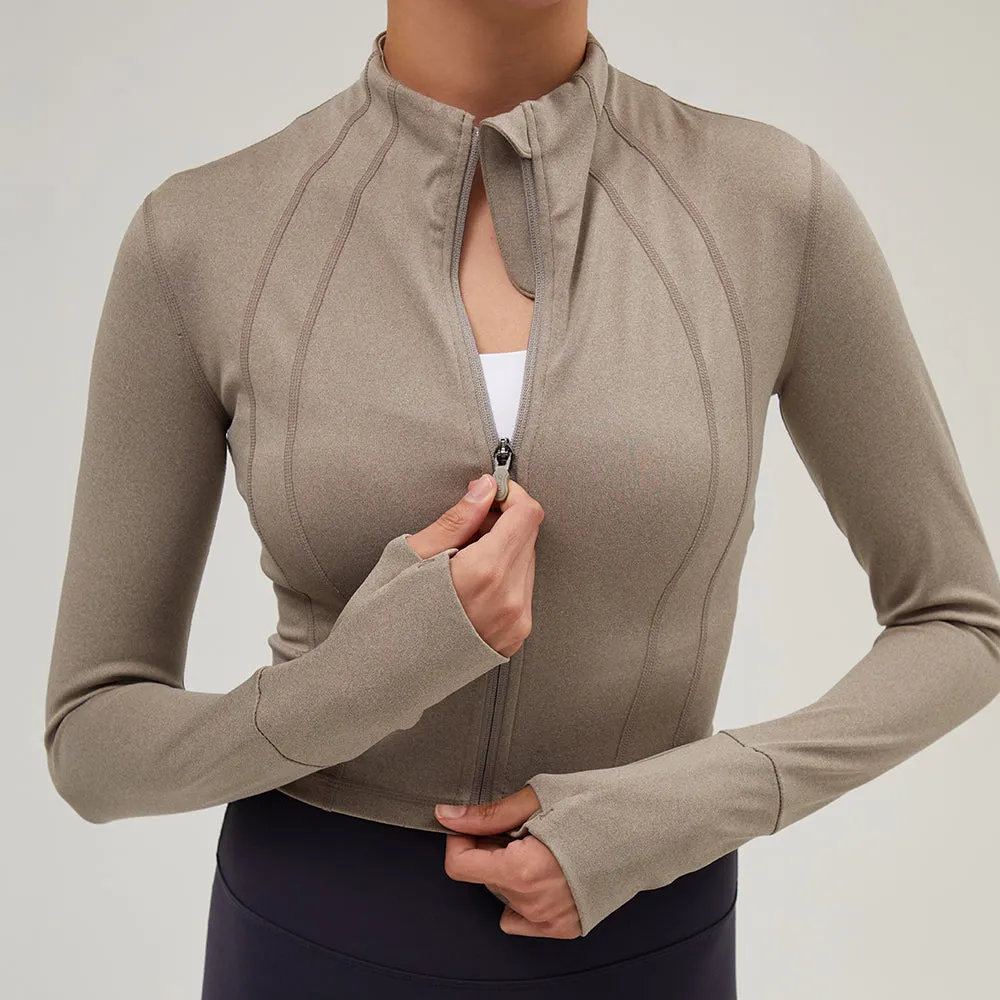 Comfort Fit Cropped Jacket