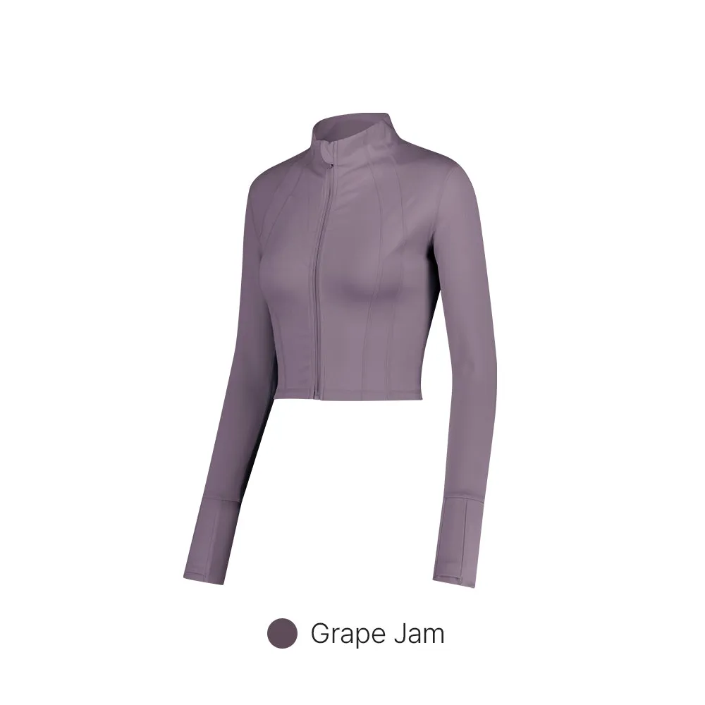 Comfort Fit Cropped Jacket