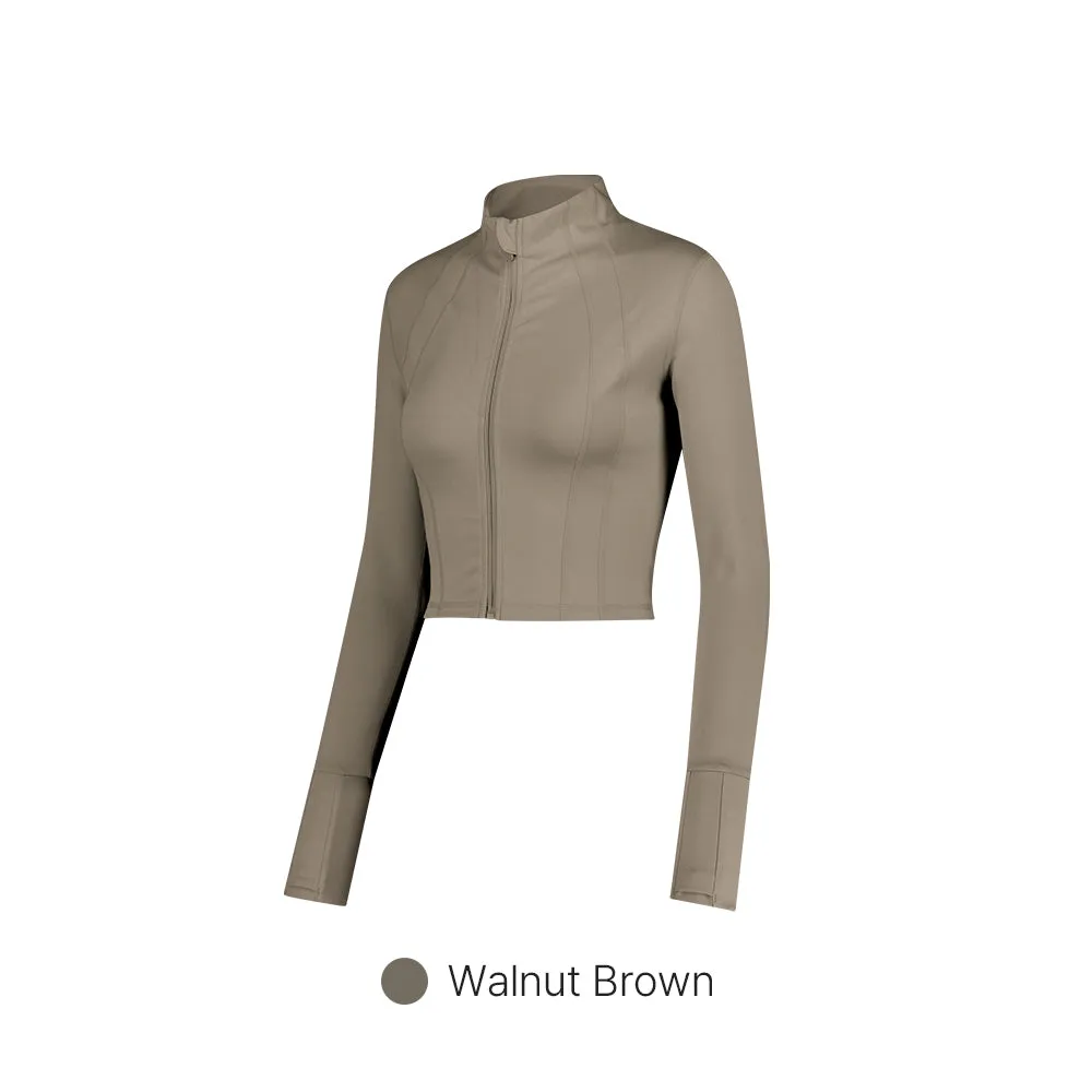 Comfort Fit Cropped Jacket
