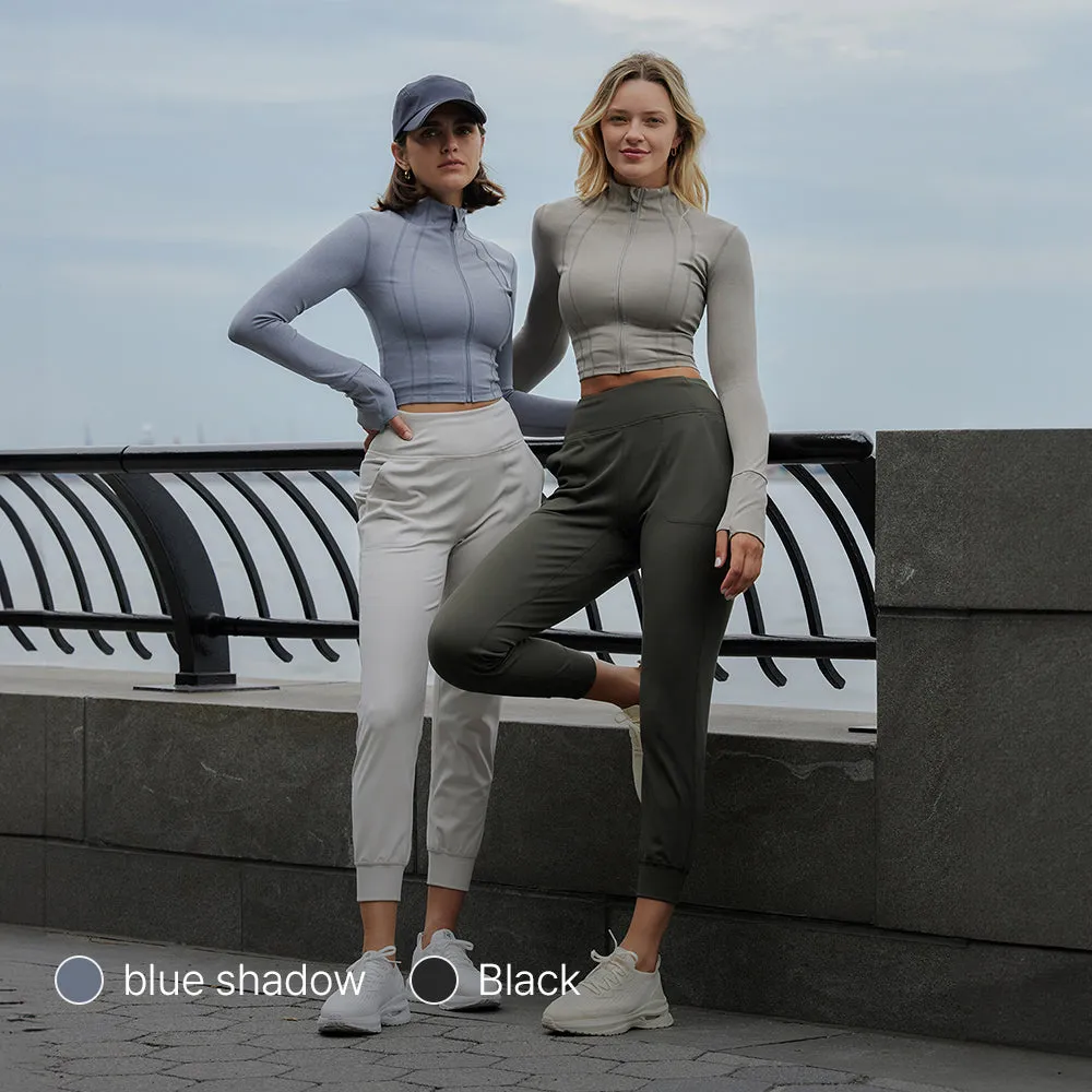 Comfort Fit Cropped Jacket