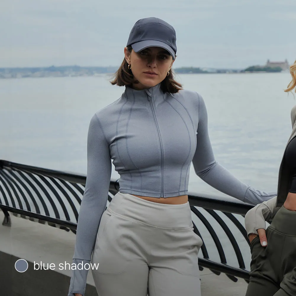 Comfort Fit Cropped Jacket