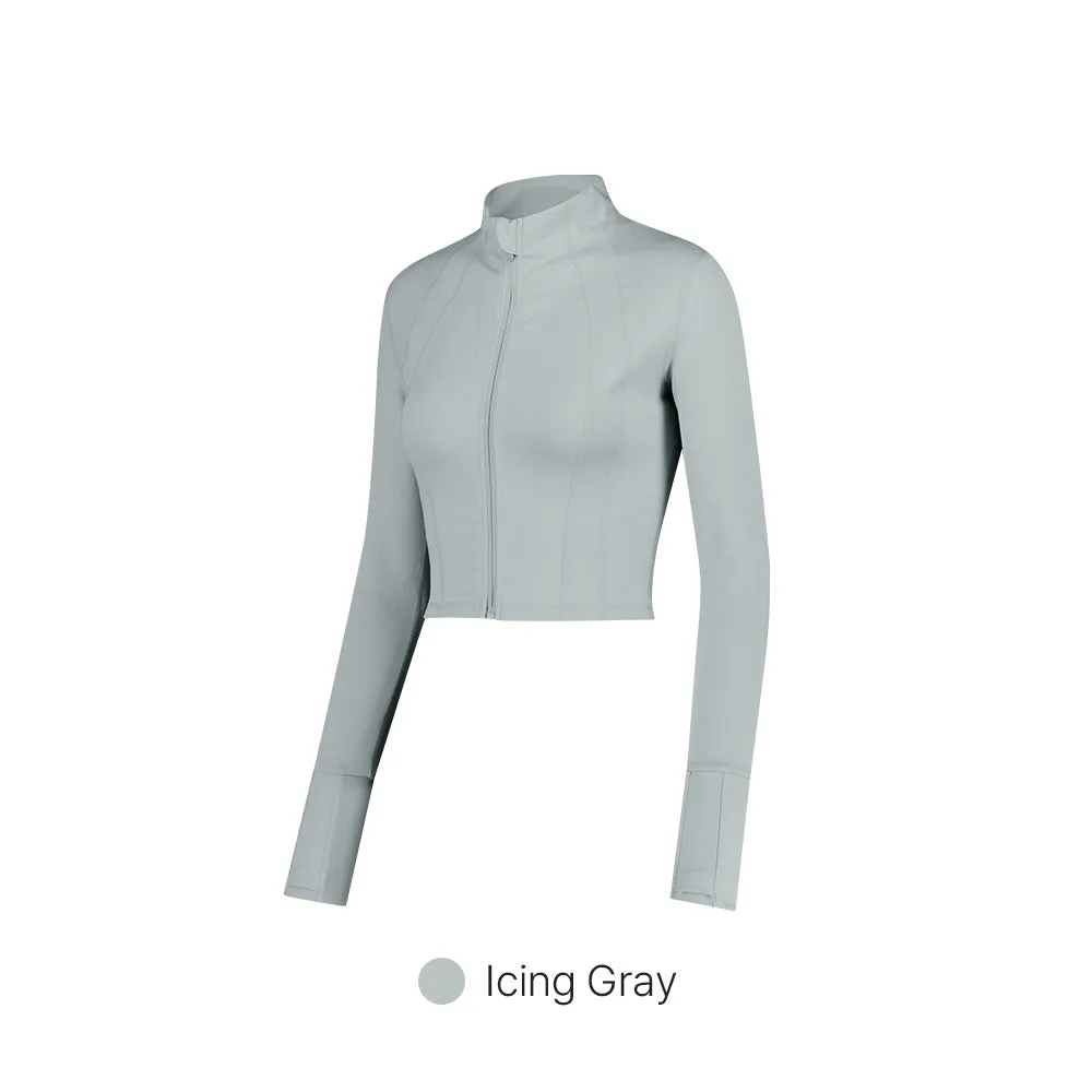 Comfort Fit Cropped Jacket