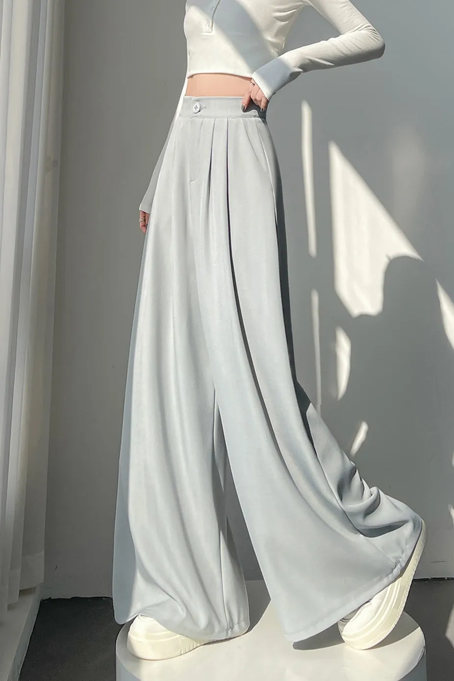 Comfortable and Breathable Wide-Leg Pants for Women