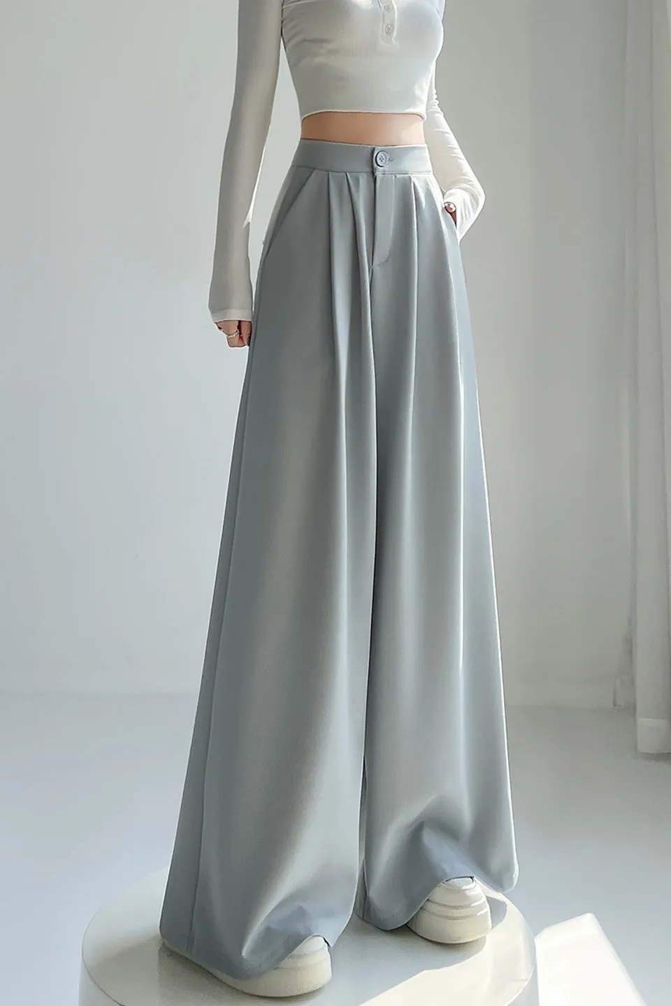 Comfortable and Breathable Wide-Leg Pants for Women