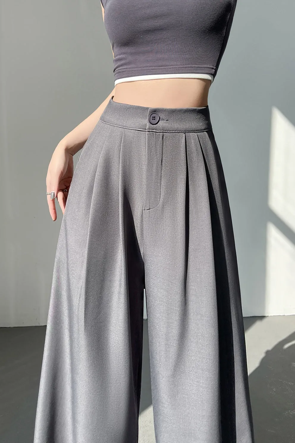 Comfortable and Breathable Wide-Leg Pants for Women