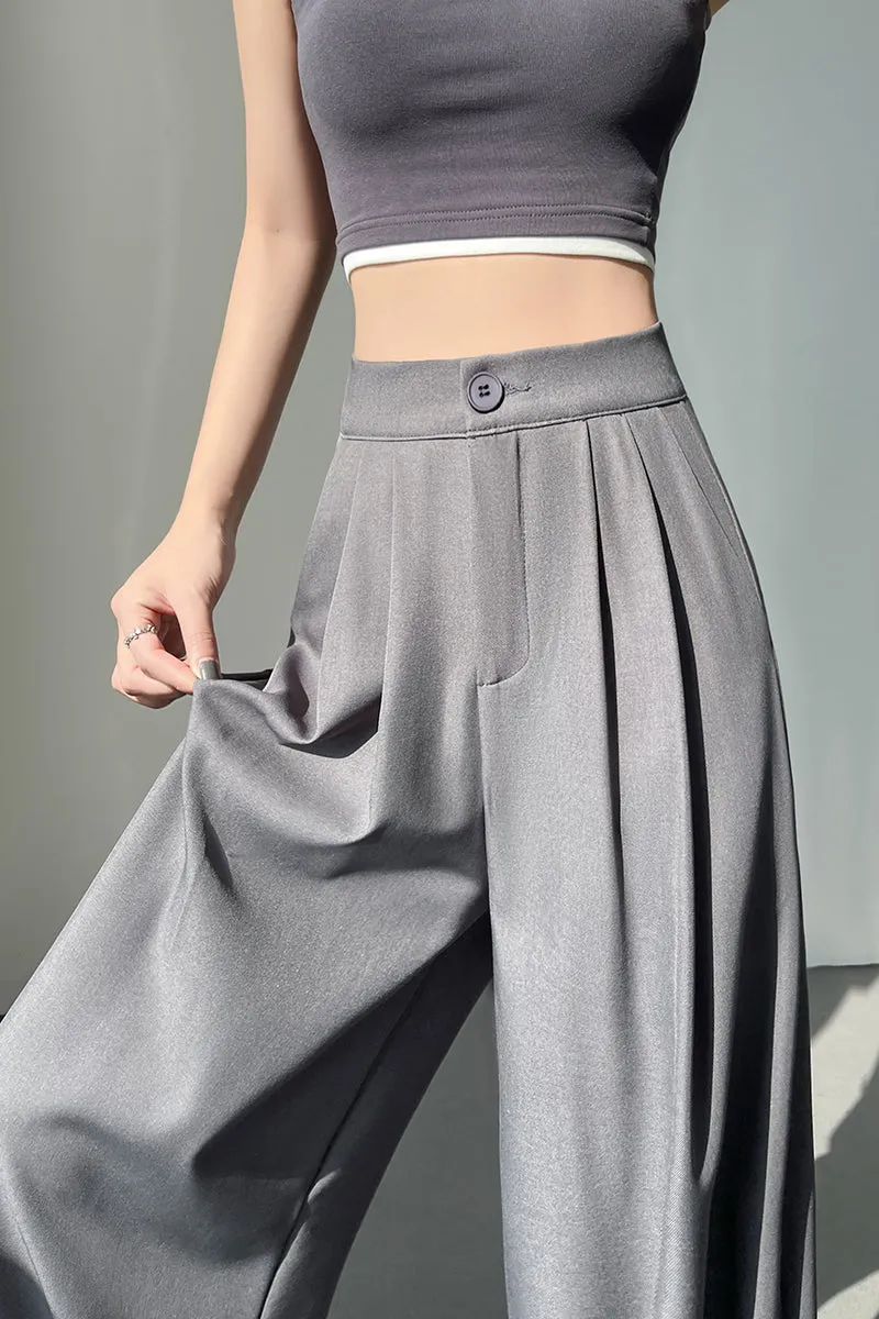 Comfortable and Breathable Wide-Leg Pants for Women